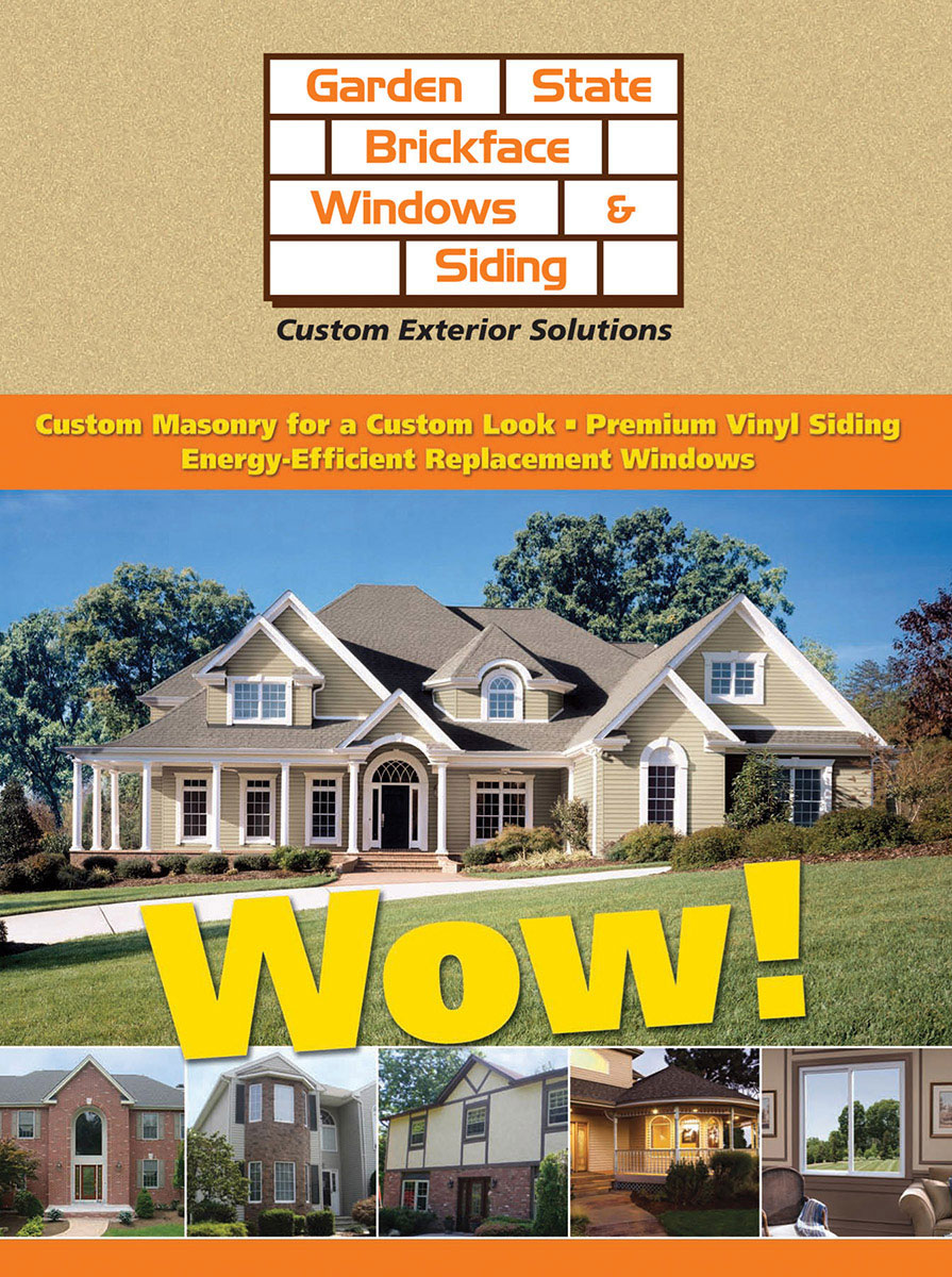 Garden State Brickface Pocket Folder - Front